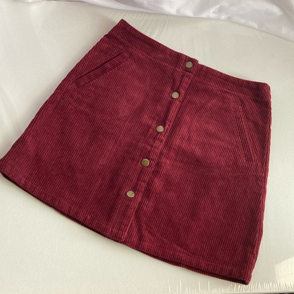 Harper Heritage Corduroy Mini Skirt Size Small